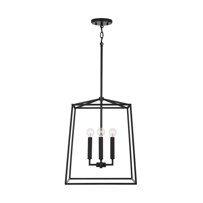 Capital Lighting - 537642MB - Four Light Foyer Pendant - Thea - Matte Black