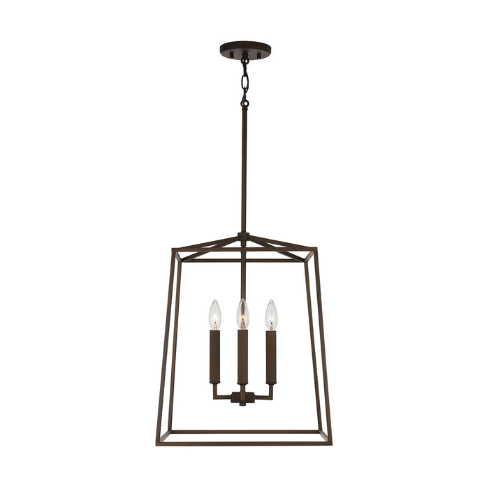 Capital Lighting - 537642OR - Four Light Foyer Pendant - Thea - Oil Rubbed Bronze