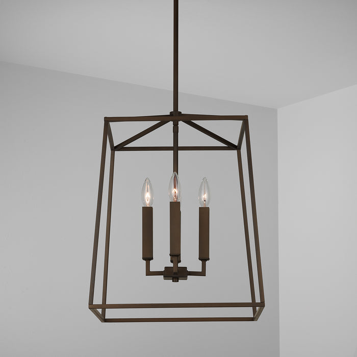 Capital Lighting - 537642OR - Four Light Foyer Pendant - Thea - Oil Rubbed Bronze