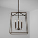 Capital Lighting - 537642OR - Four Light Foyer Pendant - Thea - Oil Rubbed Bronze