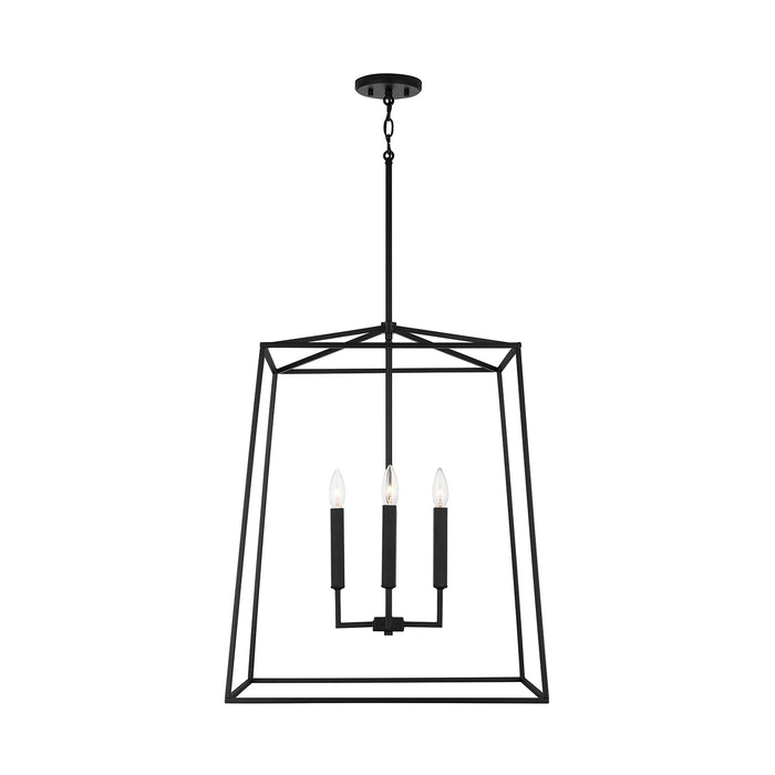 Capital Lighting - 537643MB - Four Light Foyer Pendant - Thea - Matte Black