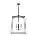 Capital Lighting - 537643MB - Four Light Foyer Pendant - Thea - Matte Black