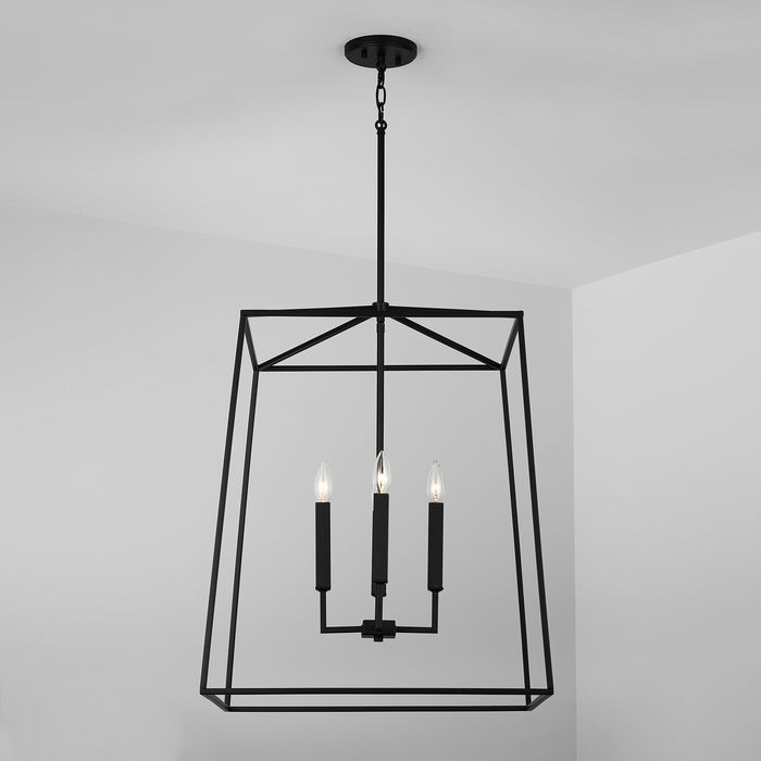 Capital Lighting - 537643MB - Four Light Foyer Pendant - Thea - Matte Black