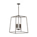 Capital Lighting - 537643OR - Four Light Foyer Pendant - Thea - Oil Rubbed Bronze