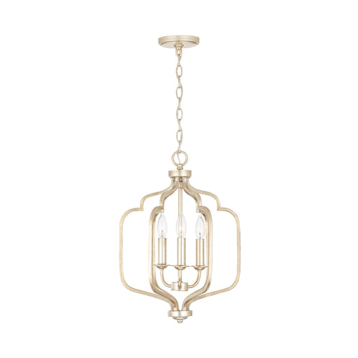 Capital Lighting - 538731WG - Three Light Foyer Pendant - Ophelia - Winter Gold