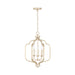 Capital Lighting - 538731WG - Three Light Foyer Pendant - Ophelia - Winter Gold