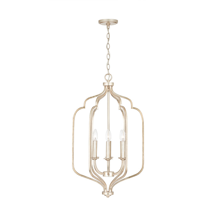 Capital Lighting - 538761WG - Six Light Foyer Pendant - Ophelia - Winter Gold