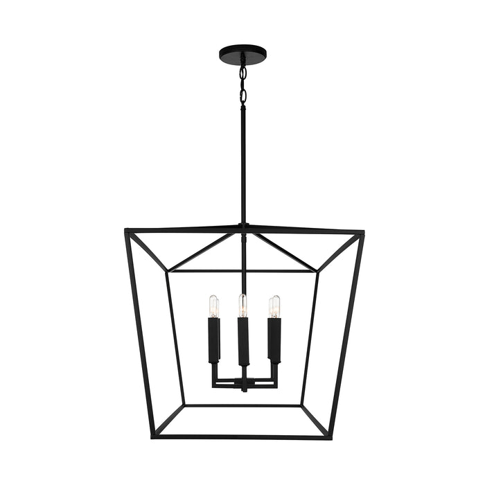 Capital Lighting - 837661MB - Six Light Island Pendant - Thea - Matte Black