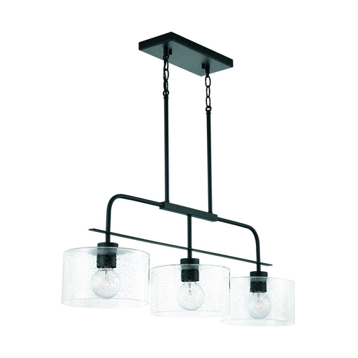 Capital Lighting - 838435MB - Three Light Island Pendant - Jake - Matte Black