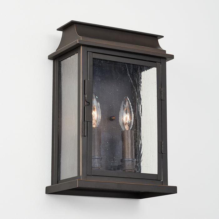 Capital Lighting - 936822OZ - Two Light Outdoor Wall Lantern - Bolton - Oiled Bronze