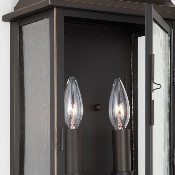 Capital Lighting - 936822OZ - Two Light Outdoor Wall Lantern - Bolton - Oiled Bronze