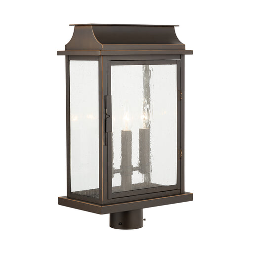 Capital Lighting - 936832OZ - Three Light Outdoor Post Lantern - Bolton - Oiled Bronze