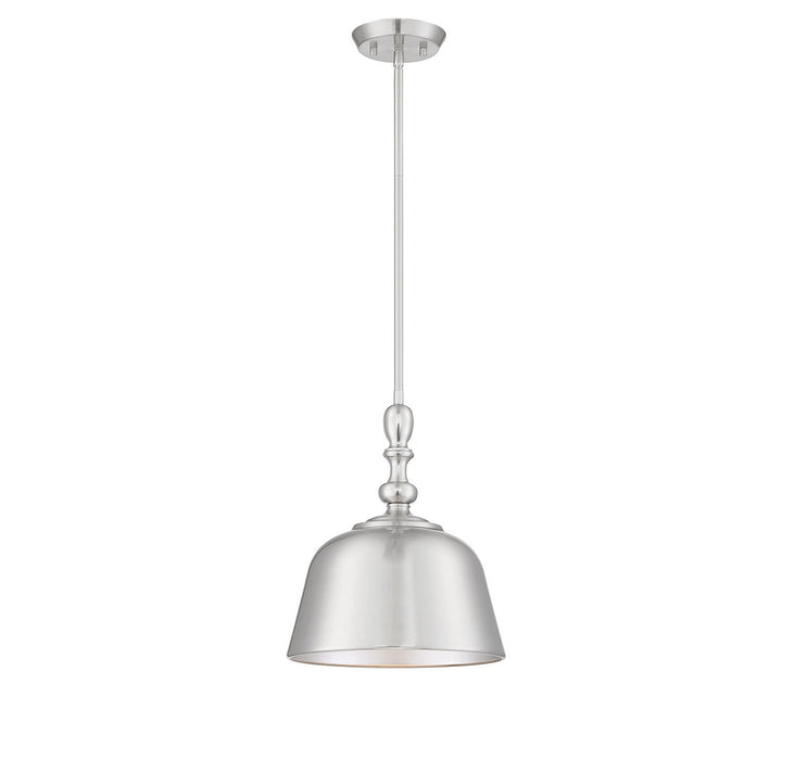 Savoy House - 7-3751-1-SN - One Light Pendant - Berg - Satin Nickel