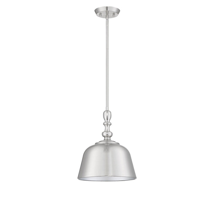 Savoy House - 7-3751-1-SN - One Light Pendant - Berg - Satin Nickel