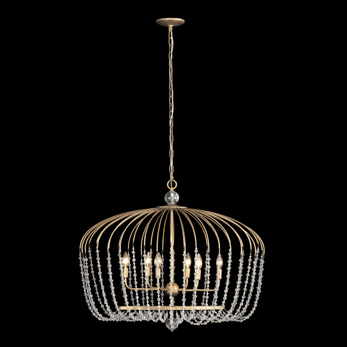 Varaluz - 343N06HG - Six Light Pendant - Voliere - Havana Gold