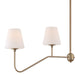 Crystorama - KEE-A3004-VG - Four Light Chandelier - Keenan - Vibrant Gold