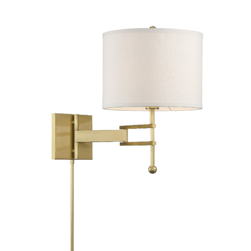 Crystorama - MAR-A8031-AG - One Light Wall Sconce - Marshall - Aged Brass