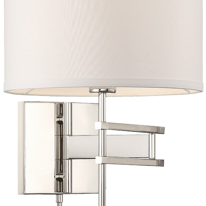 Crystorama - MAR-A8031-PN - One Light Wall Sconce - Marshall - Polished Nickel