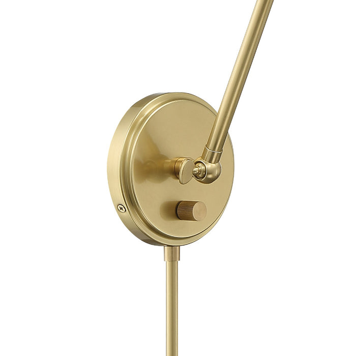 Crystorama - MIT-A8021-AG - One Light Wall Sconce - Mitchell - Aged Brass