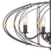 Crystorama - ZUC-A9034-EB-GA - Four Light Chandelier - Zucca - English Bronze / Antique Gold