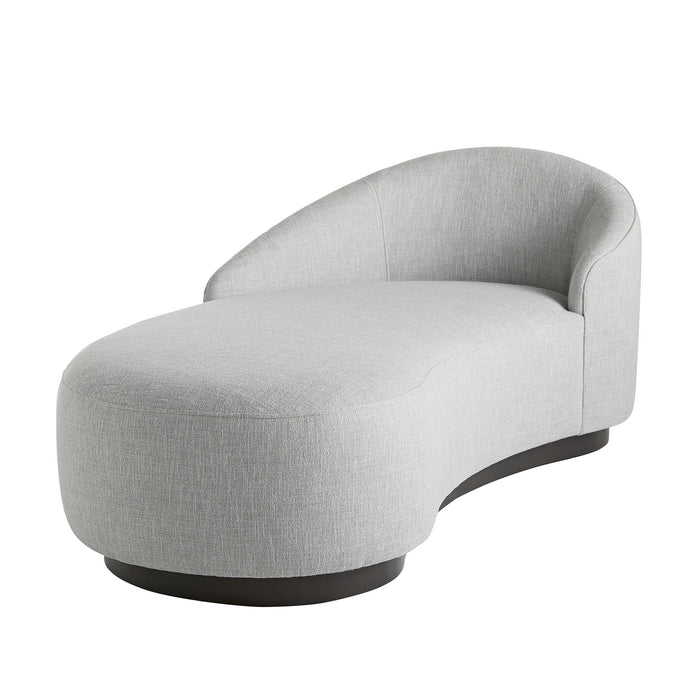 Arteriors - 8146 - Chaise - Turner - Iceberg