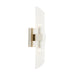 Arteriors - 49686 - Two Light Wall Sconce - Elyse - Polished Nickel