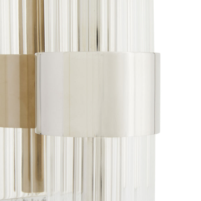 Arteriors - 49686 - Two Light Wall Sconce - Elyse - Polished Nickel