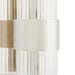 Arteriors - 49686 - Two Light Wall Sconce - Elyse - Polished Nickel