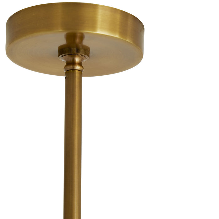 Arteriors - 84032 - One Light Pendant - Fatima - Antique Brass