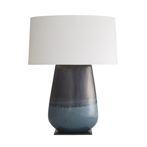 Arteriors - 17367-943 - One Light Table Lamp - Deagan - Gunmetal & Teal Reactive