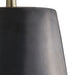 Arteriors - 17367-943 - One Light Table Lamp - Deagan - Gunmetal & Teal Reactive