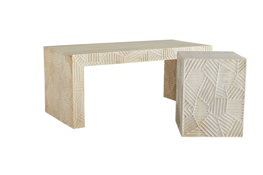 Arteriors - DW4002 - Bench/Cocktail - Marsh - White Wash