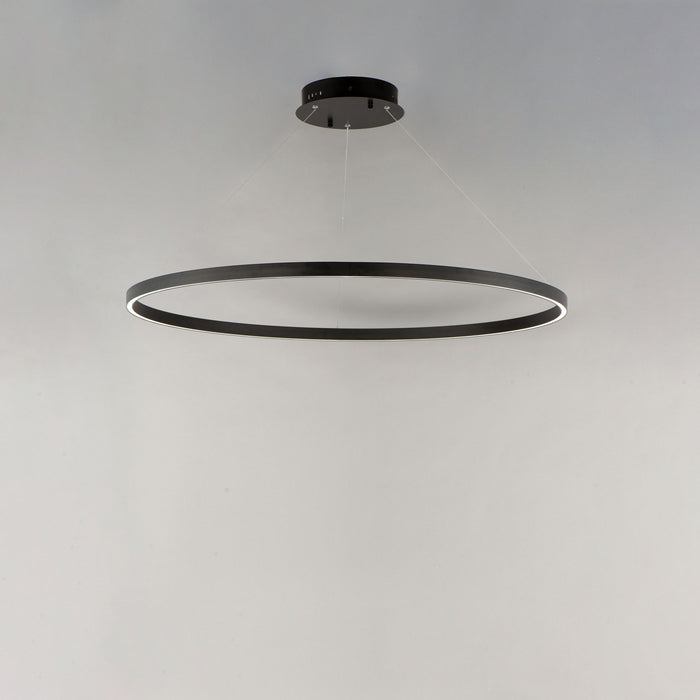 ET2 - E22728-BK - LED Pendant - Groove WiZ - Black