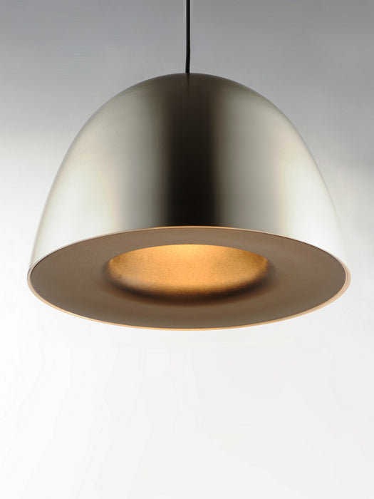 ET2 - E24914-SNBK - LED Pendant - Fungo - Satin Nickel / Black