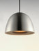 ET2 - E24914-SNBK - LED Pendant - Fungo - Satin Nickel / Black