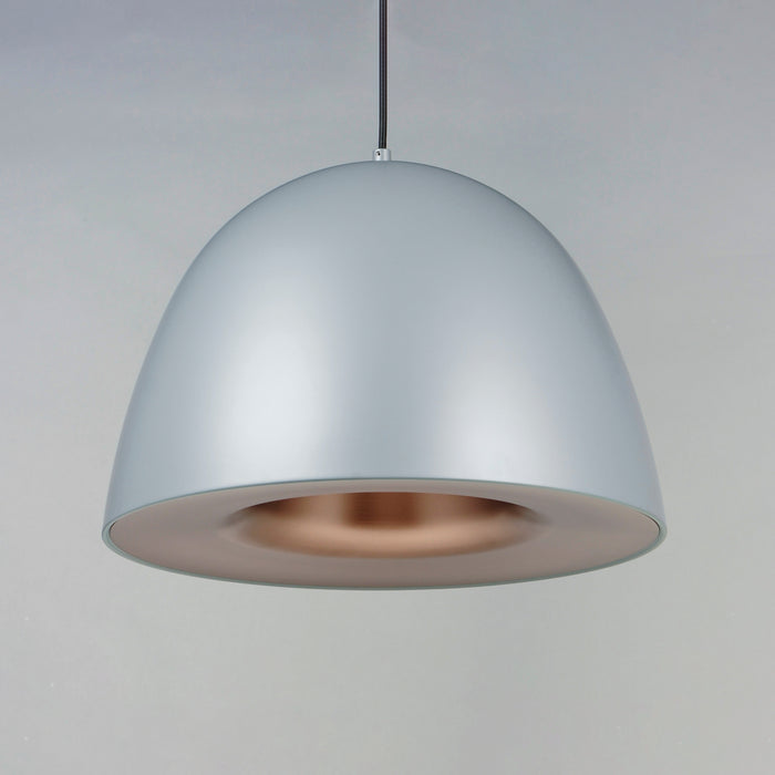 ET2 - E24916-DGCOF - LED Pendant - Fungo - Dark Gray / Coffee