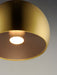 ET2 - E24924-SBRCOF - LED Pendant - Palla - Satin Brass / Coffee