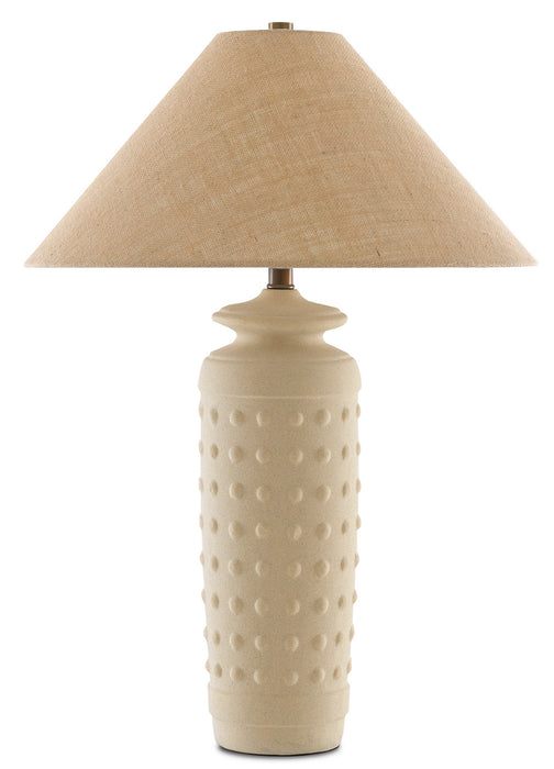 Currey and Company - 6000-0612 - One Light Table Lamp - Sonoran - Sand