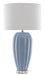 Currey and Company - 6000-0616 - One Light Table Lamp - Bluestar - Light Blue/Clear