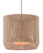 Currey and Company - 9000-0737 - Five Light Chandelier - Mereworth - Natural Rope/Beige