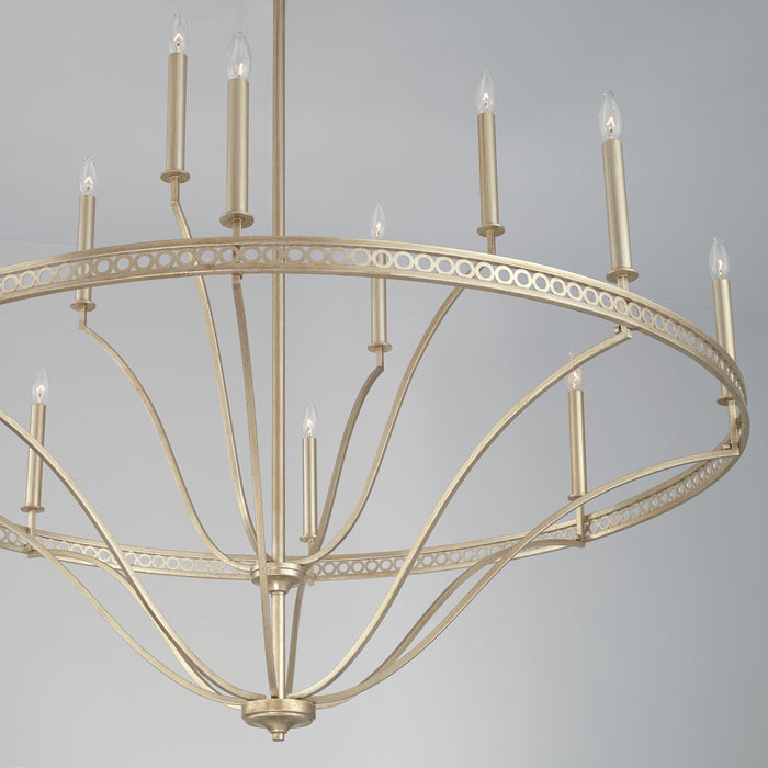 Capital Lighting - 443101WG - 12 Light Chandelier - Isabella - Winter Gold