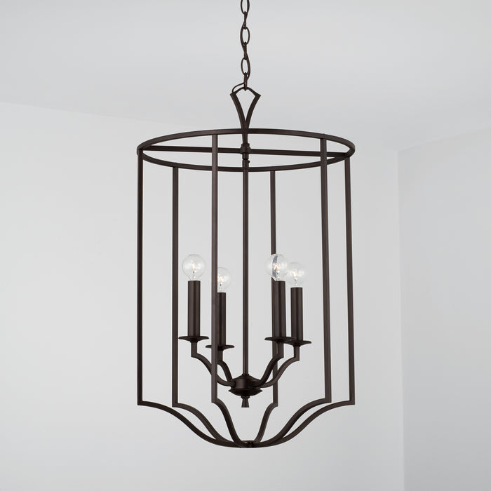 Capital Lighting - 542841OB - Four Light Foyer Pendant - Jaymes - Old Bronze