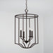 Capital Lighting - 542841OB - Four Light Foyer Pendant - Jaymes - Old Bronze