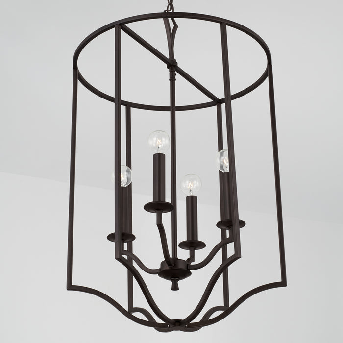 Capital Lighting - 542841OB - Four Light Foyer Pendant - Jaymes - Old Bronze