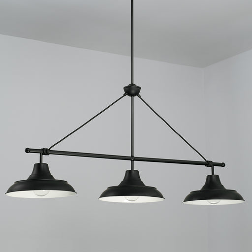 Capital Lighting - 842131MB - Three Light Island Pendant - Jones - Matte Black