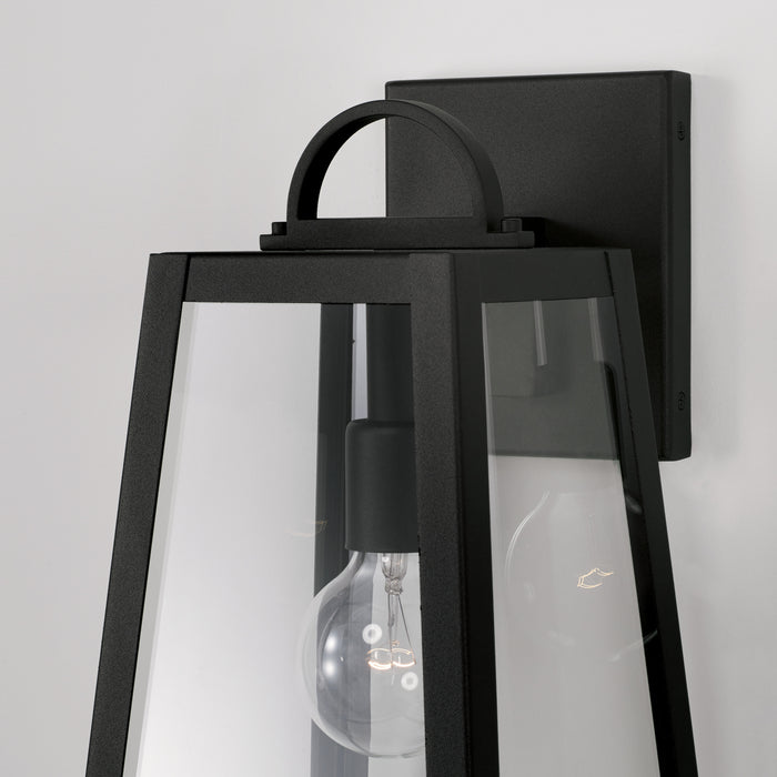 Capital Lighting - 943711BK - One Light Outdoor Wall Lantern - Leighton - Black