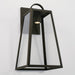 Capital Lighting - 943713OZ-GL - One Light Outdoor Wall Lantern - Leighton - Oiled Bronze