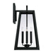 Capital Lighting - 943743BK - Four Light Outdoor Wall Lantern - Leighton - Black