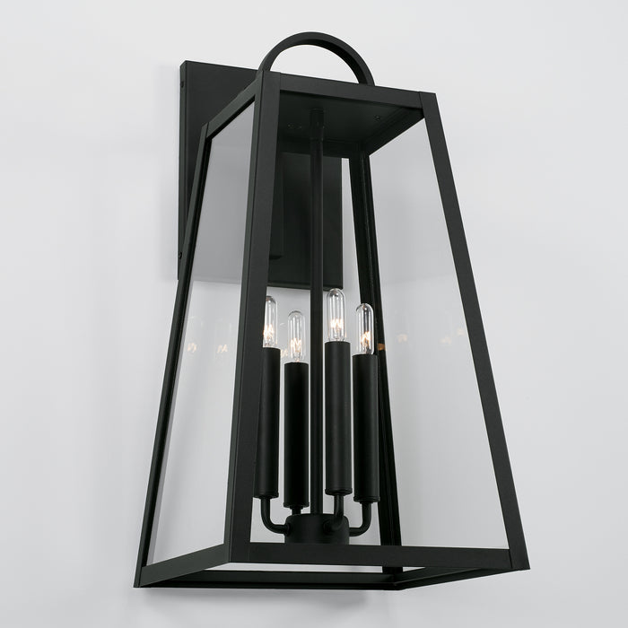 Capital Lighting - 943743BK - Four Light Outdoor Wall Lantern - Leighton - Black