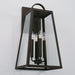 Capital Lighting - 943743OZ - Four Light Outdoor Wall Lantern - Leighton - Oiled Bronze